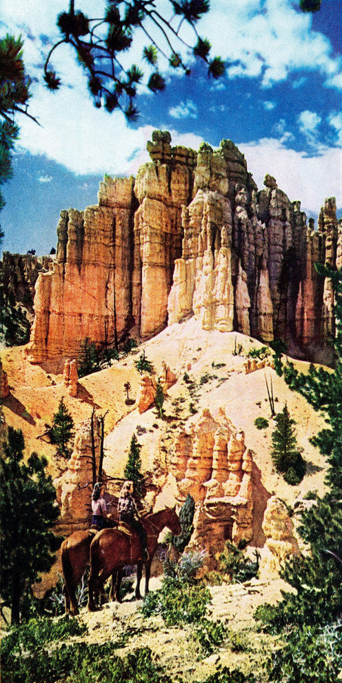 "Bryce Canyon" Painting Print on Wrapped Canvas