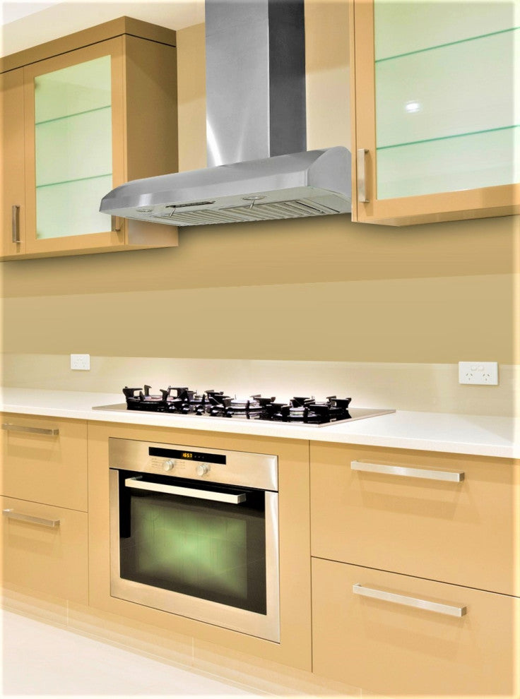 KOBE 680 CFM Hands-Free Fully Auto Wall Mount Range Hood, 30"