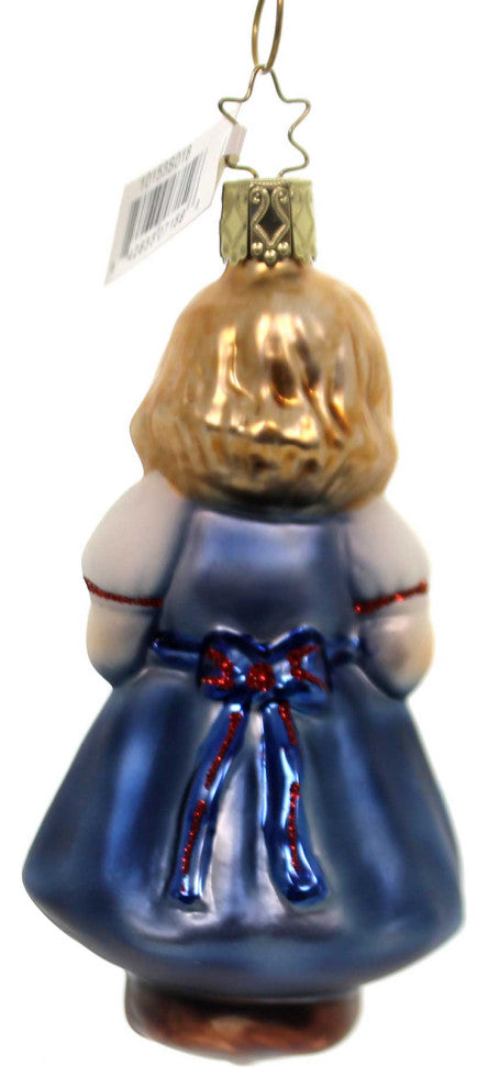 Inge Glas Hilde Bavarian Christmas Glass Ornament Pretzel 10153S018