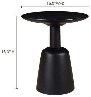 Nels End Table Black