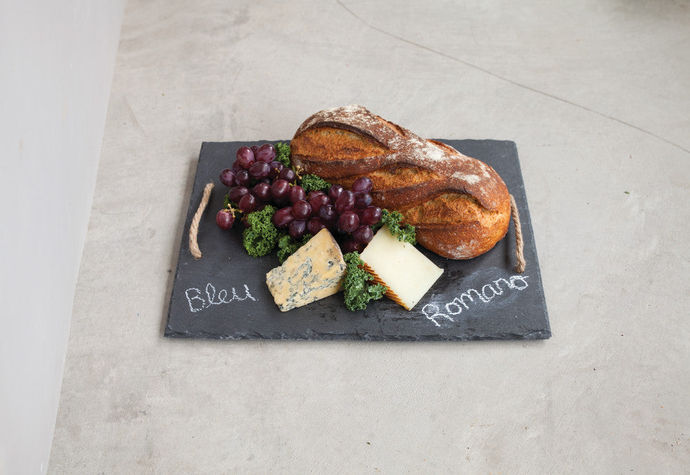 Rustic Farmhouse Slate Cheese Board