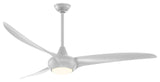 MinkaAire Light Wave 65 Light Wave 65" 3 Blade Indoor LED Ceiling - White