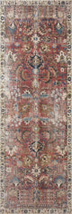 Chris Loves Julia x Loloi Jules Merlot/Multi 2'-6" x 7'-6" Area Rug