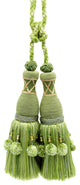 Tassel Tieback, Style# TBRW102, Color# VL11 - Cabbage Green [Sold Individually]