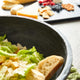 Contemporary Farmhouse Black Wood Serving Bowl 14 in Minimalist Salad Modern
