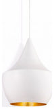 Elite Living Modern Ceiling Pendant Light 9.5" 1-light, White