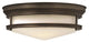 Hinkley Hadley Three Light Flush Mount 3301OZ