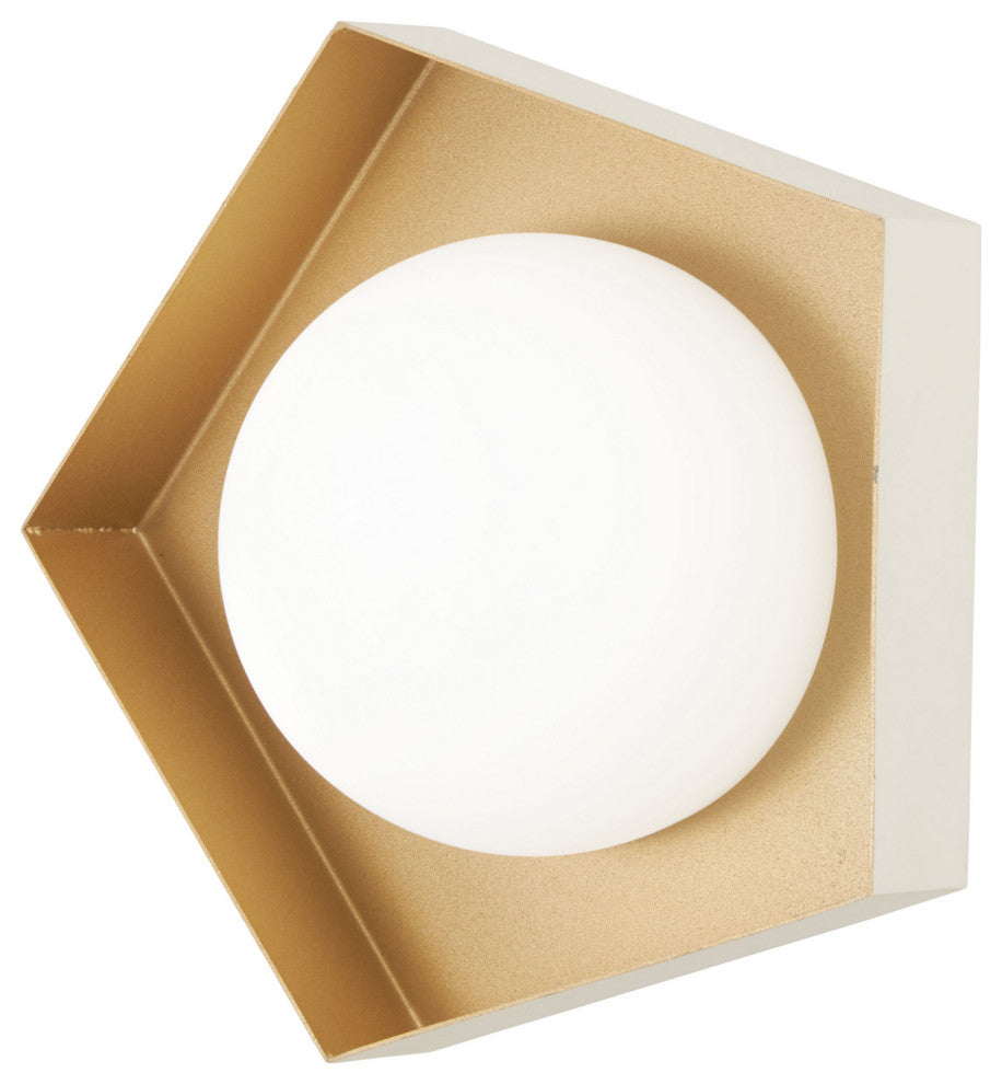 George Kovacs P1391-044G-L, Five-o, 1-Light LED Bath