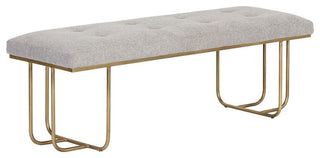Maverick Bench, Heather Gray