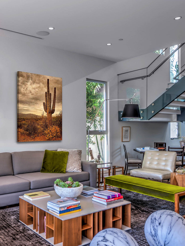 "Desert Sentinels" Painting Print on Canvas by Robertson