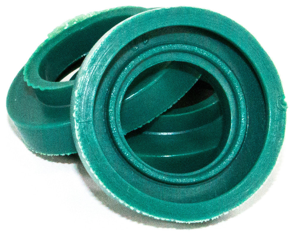 200-Pack E12 C7 Green Rubber-O Socket Seal Rings