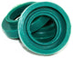 200-Pack E12 C7 Green Rubber-O Socket Seal Rings
