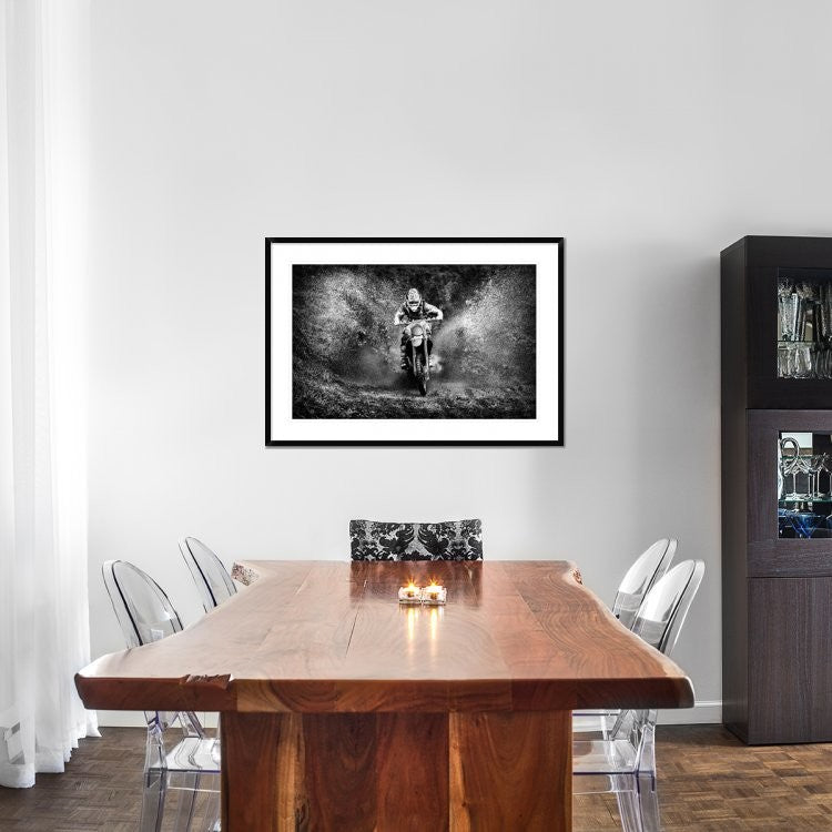 "Untitled" Framed Digital Print by GS Paul, 44x31"