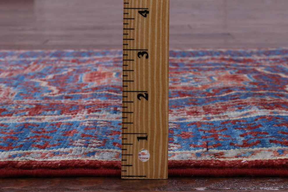 Runner Mamluk Hand Knotted Rug 2' 8" X 8' 7" - Q12287