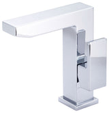 Mod Single Handle Bathroom Faucet, Polished Chrome