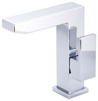 Mod Single Handle Bathroom Faucet, Polished Chrome
