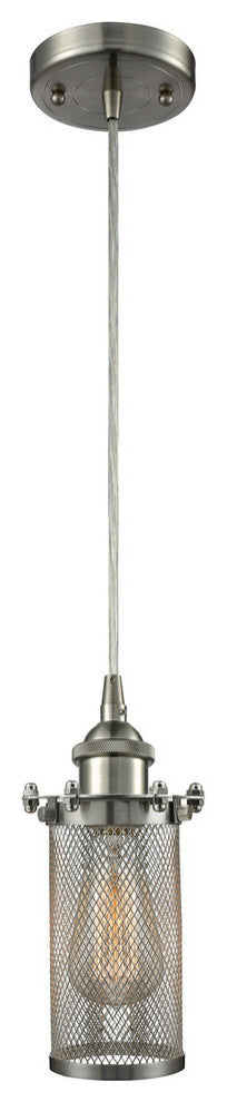 INNOVATIONS LIGHTING 516-1P-SN-220-LED Bleecker 1 Light Pendant