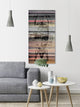 "Ritual Mask" Print on Canvas, 30"x60"