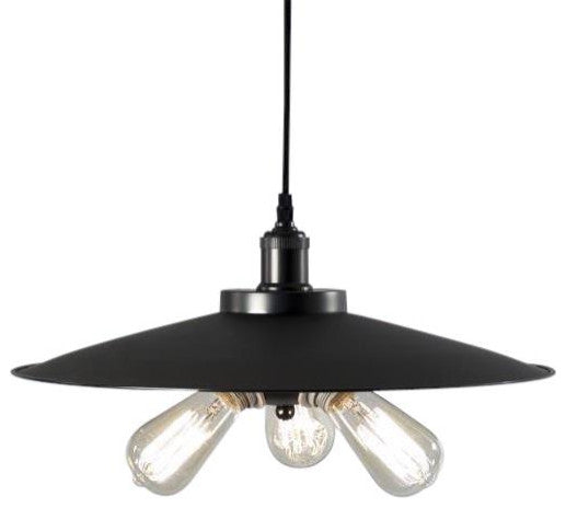 Traditional Adeline Hanging Light Ebony Chandelier