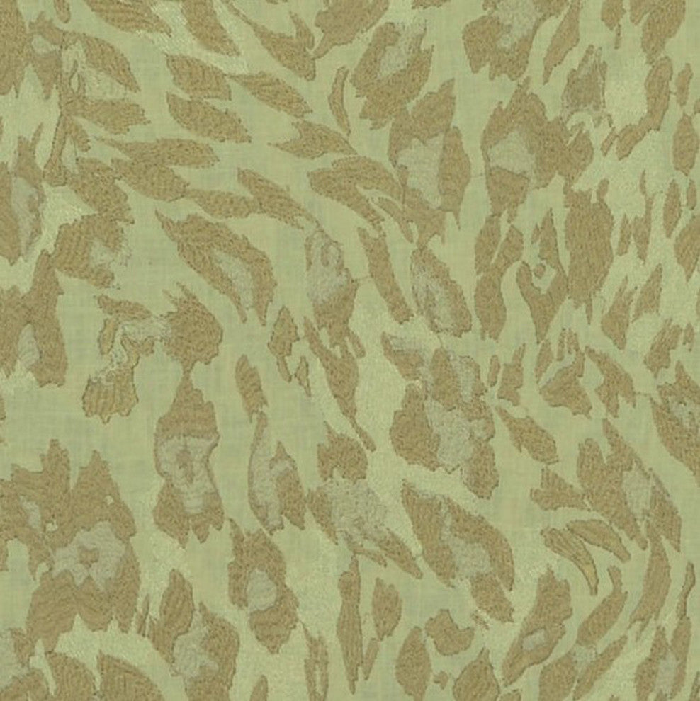 Stonewash Cheetah Embroidery Luxury Throw Pillow, Double sided 26"x26"