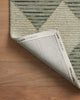 Chris Loves Julia x Loloi Francis Area Rug, Spa / Granite, 9'-3" X 13'