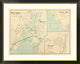 "W. Mystic, Mystic, Connecticut, 1893"  by D.H. Hurd and Co., 46x37"