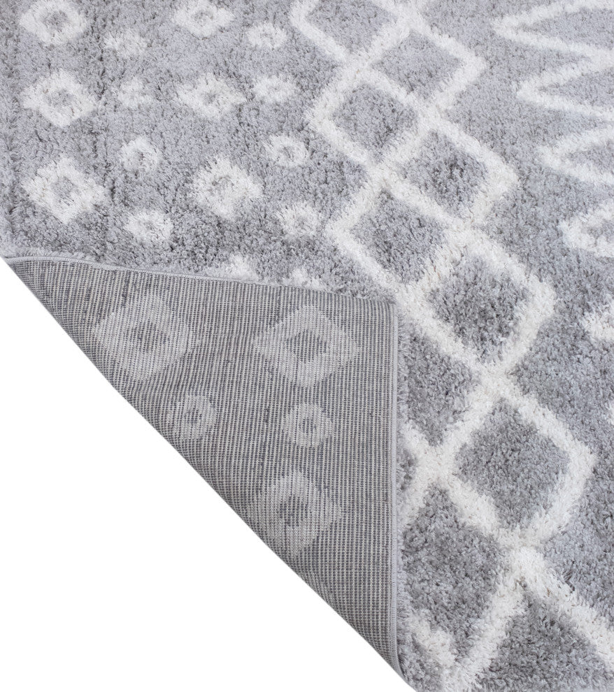 Noori Rug Shag Roy Silver/Ivory Rug