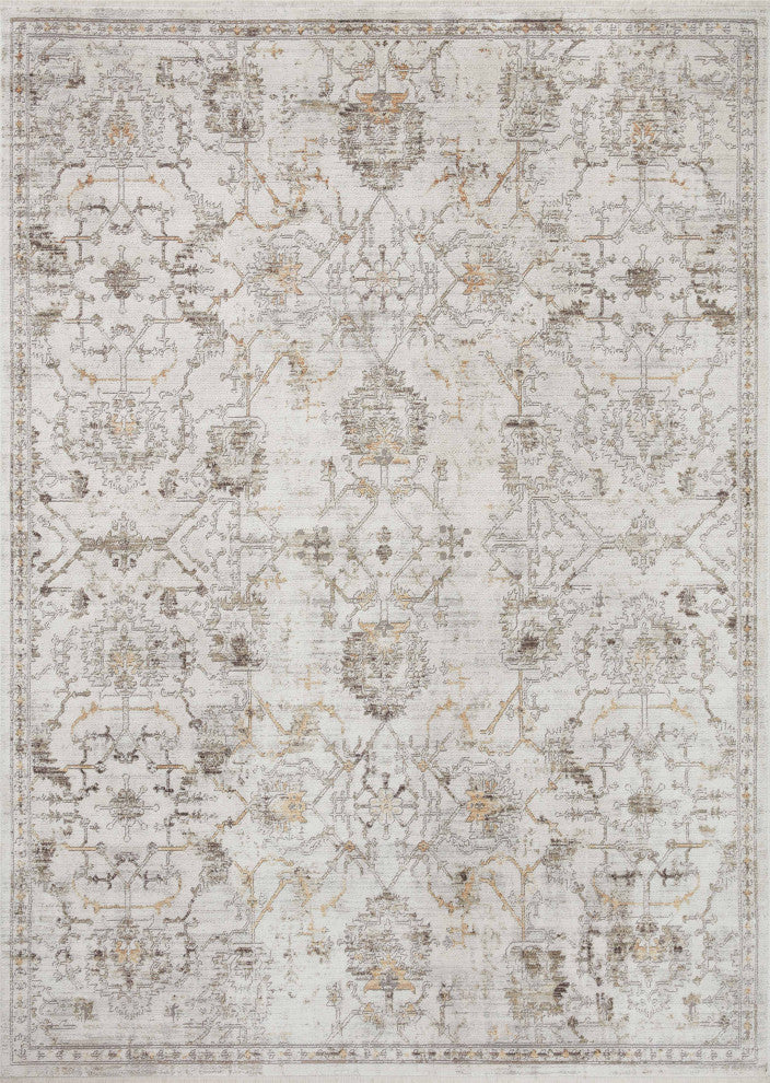 Loloi Bonney Ivory / Dove 2'-0" x 3'-0" Area Rug