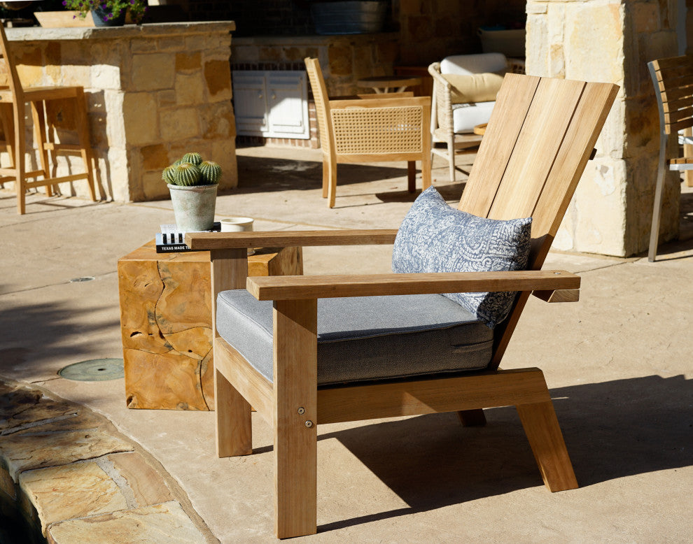 Catalina Harbor Teak Adirondack Chair