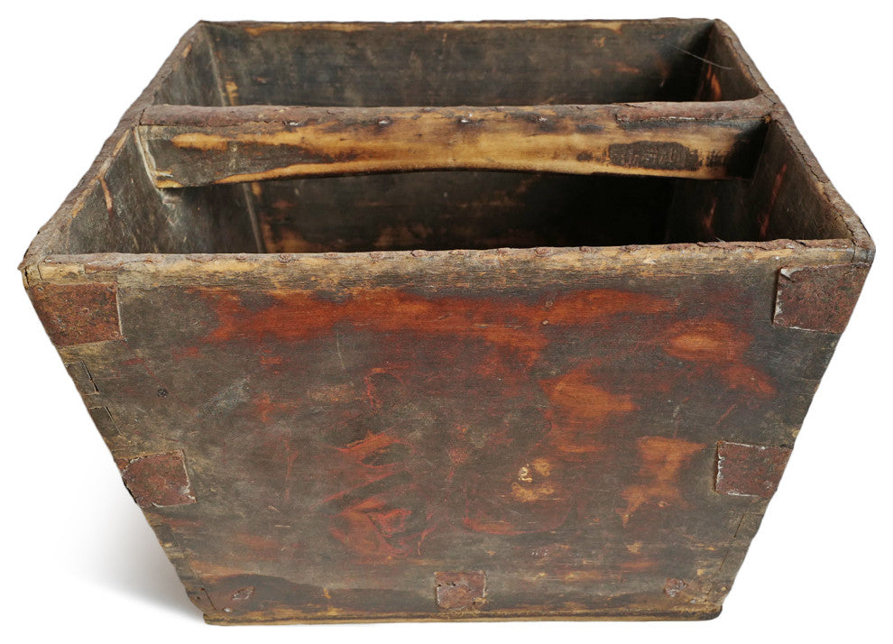 Consigned Vintage Chinese Rice Bucket 2