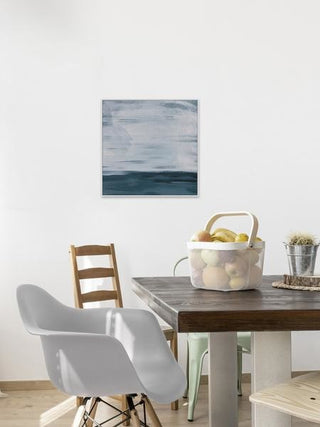 "See Beyond" Floater Framed Painting Print on Canvas, 16"x16"