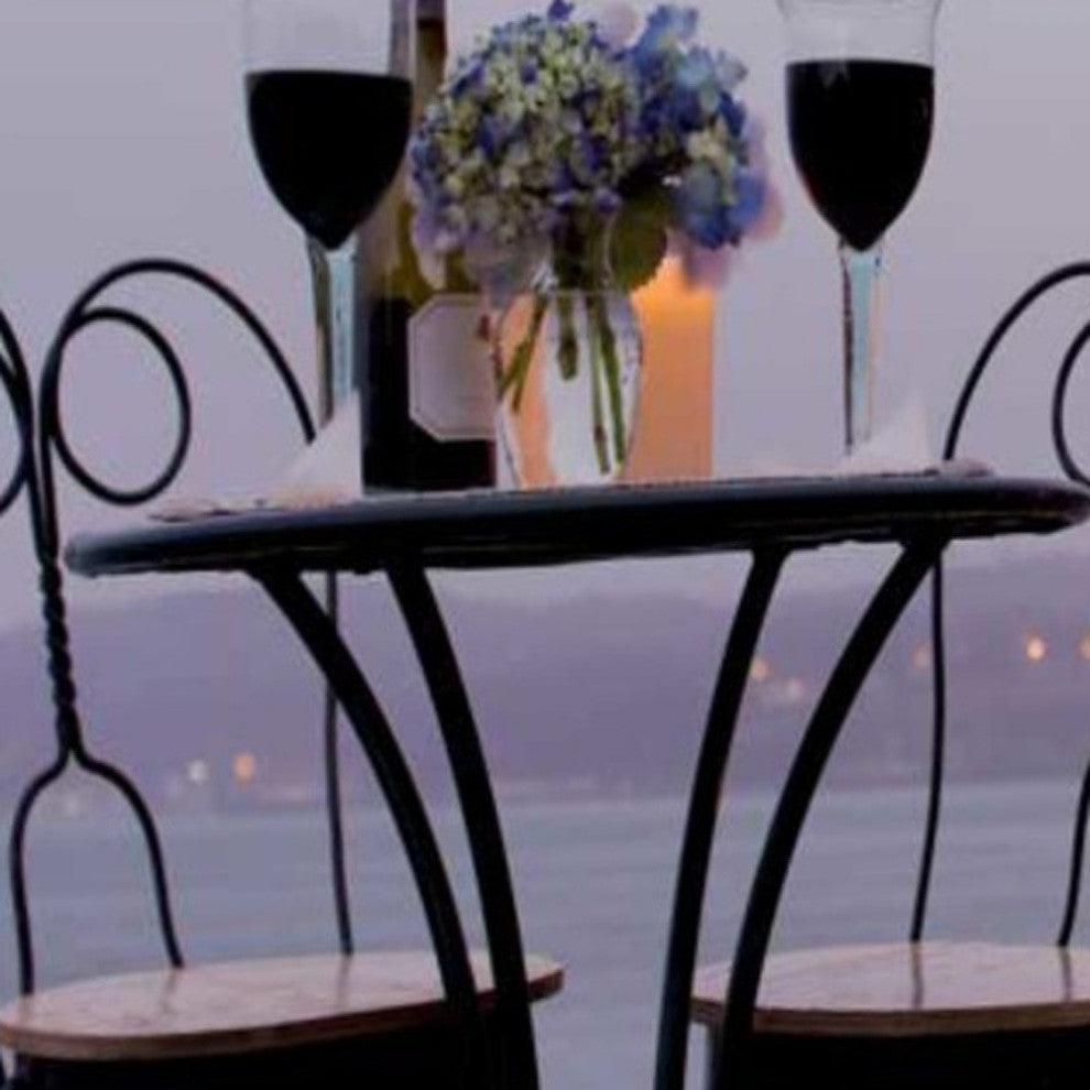 Up Close Bistro Caf" Golden Gate Bridge 2 Giclee Wrap Canvas Wall Art