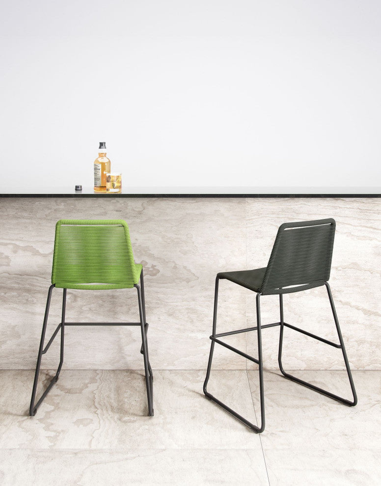 Barclay Counter Stool, Green Cord