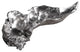 Three Peas in a Pod Metallic Sculpture Designed by Billy Moon