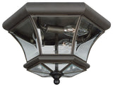 Monterey and Georgetown Ceiling Mount, Bronze