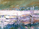 John Singer Sargent The Fence, 21"x28" Wall Decal