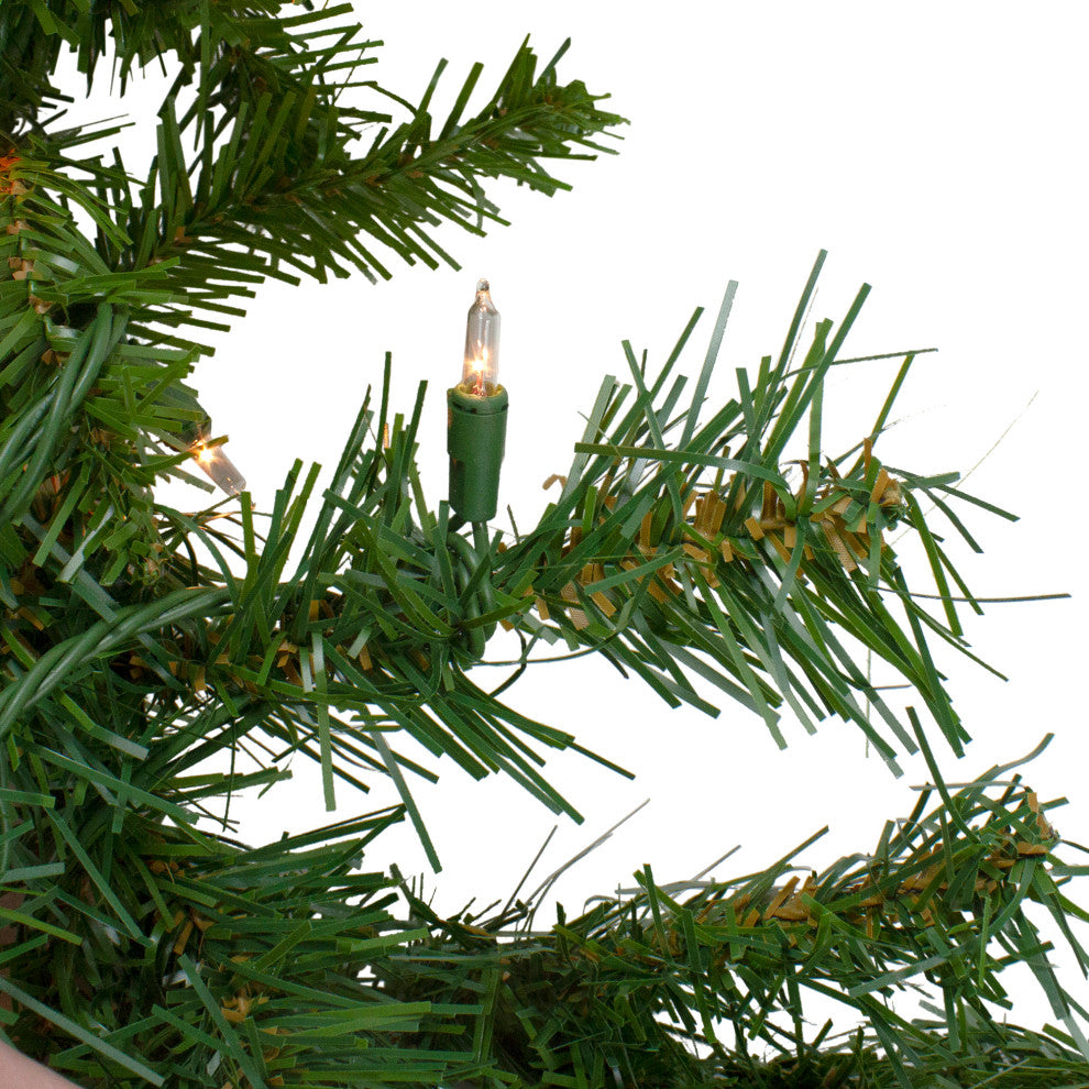 Pre-Lit Dakota Red Pine Garland, 9'x14"