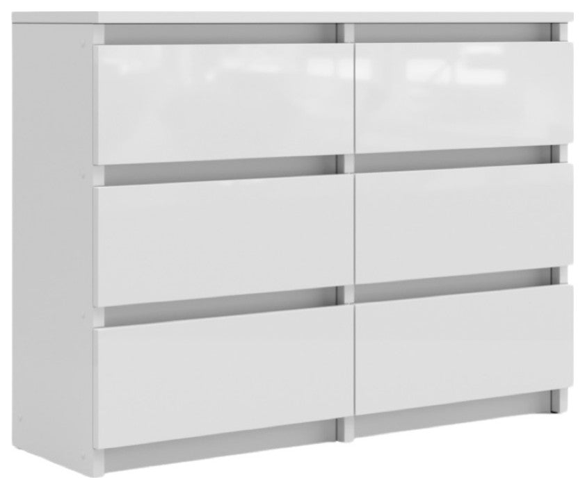 ELIAS Dresser, White/White Gloss