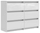 ELIAS Dresser, White/White Gloss