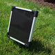 Sunnydaze Black Ball Solar-on-Demand Fountain With LED Light, 30"