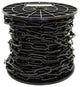 RCH Hardware Steel Standard Link Chandelier Chain, 65 Reel, Black, U45