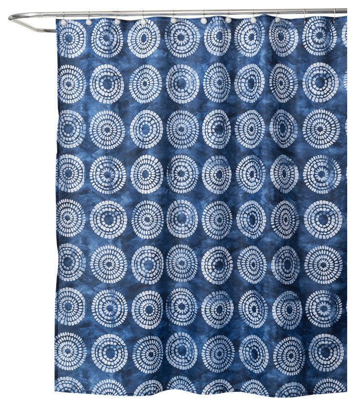 Saturday Knight Waterfall Shower Curtain