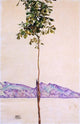 Egon Schiele Little Tree Wall Decal