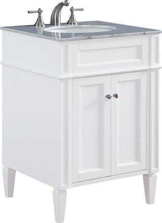 Park Ave Vanity Cabinet, Polished Nickel