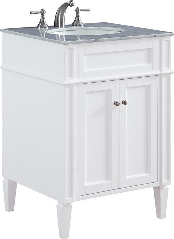 Park Ave Vanity Cabinet, Polished Nickel
