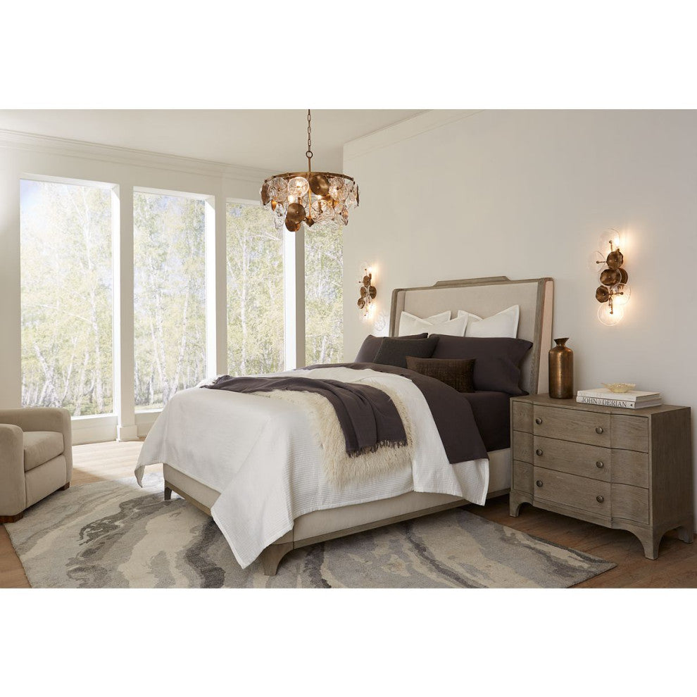 Loretta Collection 4-Light Gold Ombre Transitional Wall Sconce