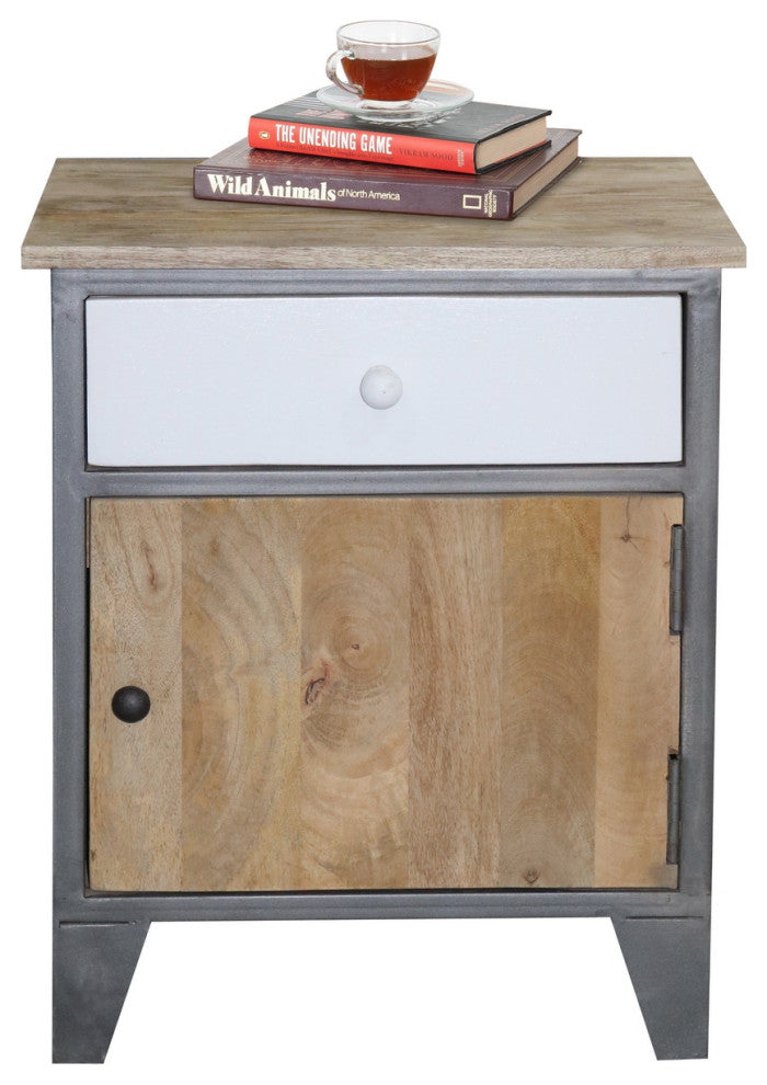 Outbound Multi Color Nightstand Accent Table