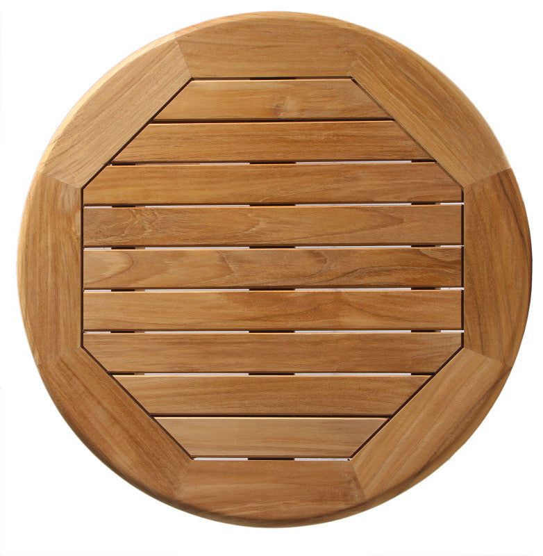 Classic 21'' Round Side Table w/Shelf