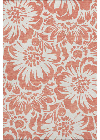 Premium Machine Washable Mayfield AMF551 Salmon 3' x 5' Rug