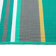 Voavah Teal 2' x 3' Rectangle Throw Rug
